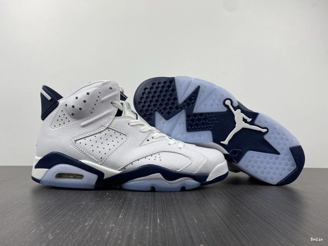 Bmlin shoes Retro 6 Navy Midnight Jordan (2022) CT8529-141 0814
